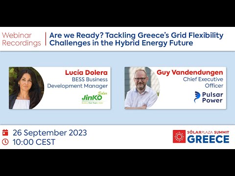 (WEBINAR) Tackling Greece’s Grid Flexibility Challenges in the Hybrid Energy Future (2023)