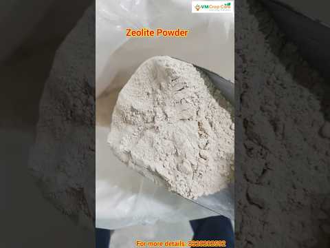Zeolite Powder #fishing #fishfarming #watertreatment #zeolite