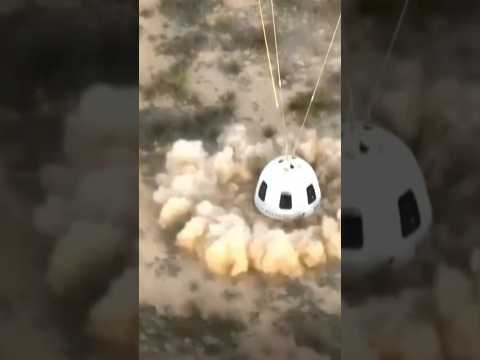 TOUCHDOWN! Blue Origin NS-31 Crew Landing