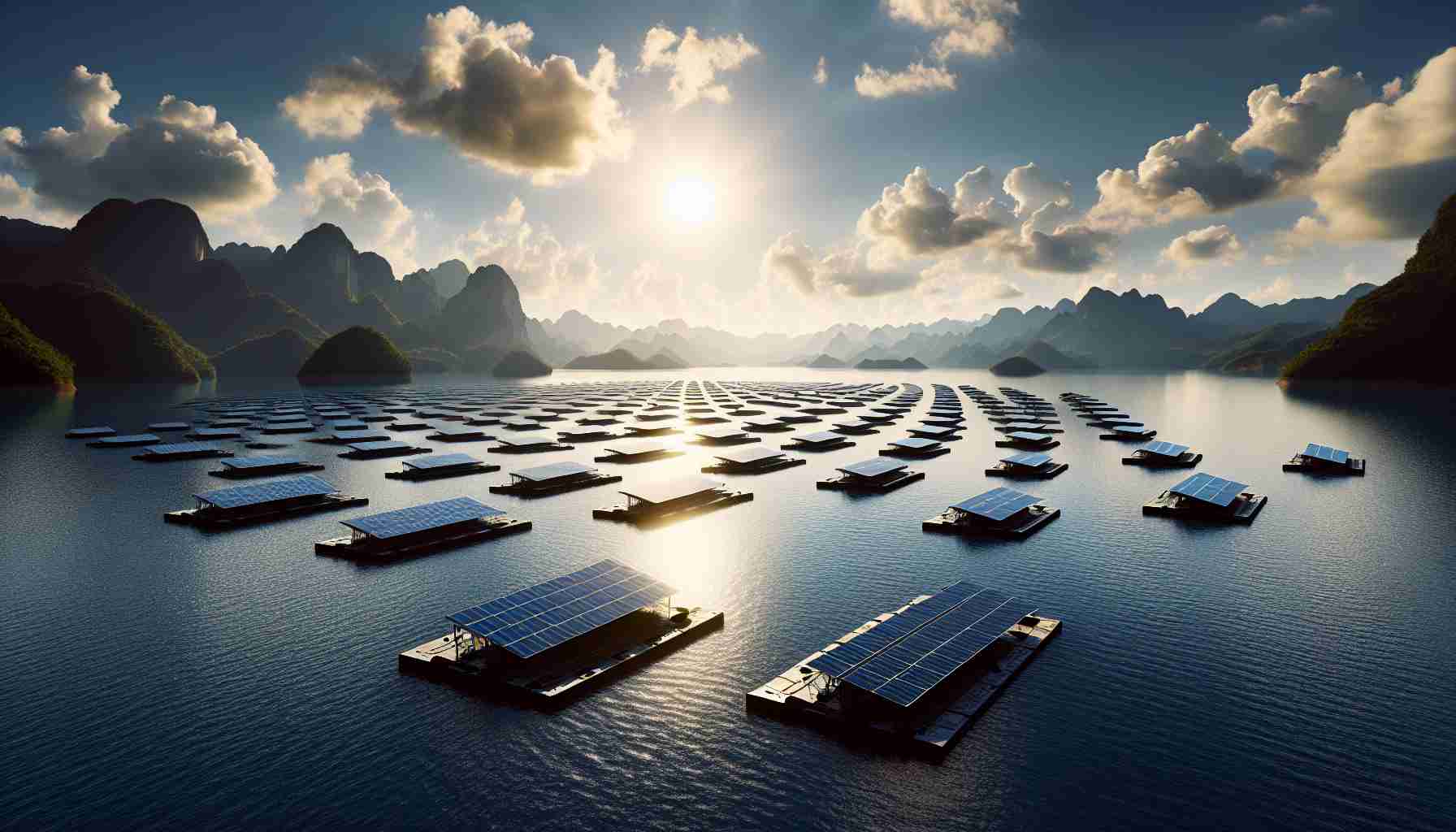 Revolutionizing Energy Production: Floating Solar Farms in China 